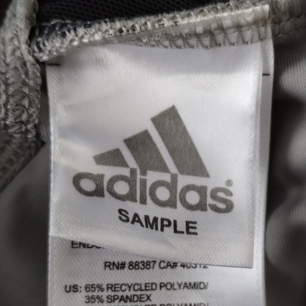 Adidas x Stella McCartney Grey Double Strap Sports Bra S - Picture 4 of 7